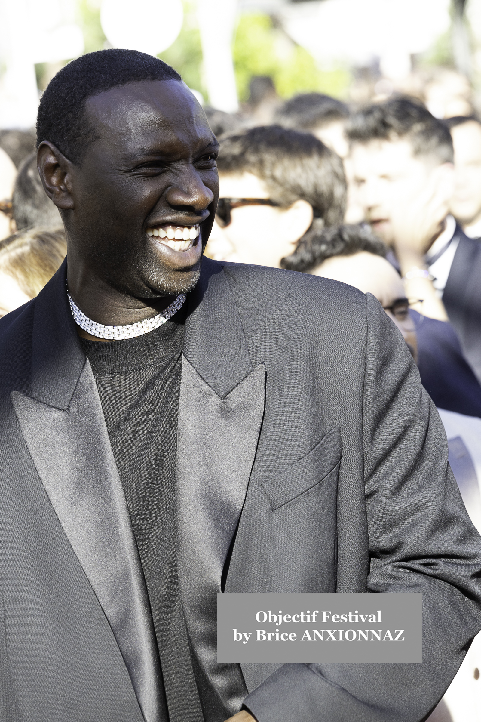 — france cannes cinema cannes international film festival 77th cannes international film festival 18 05 2024 emilia perez omar sy